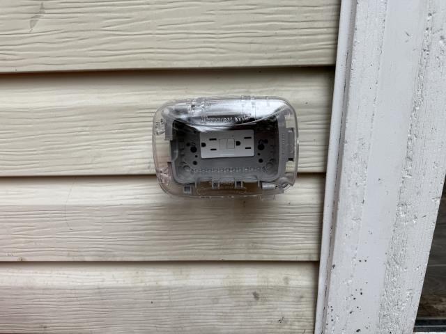 Today's visit was for performing inspection corrections. Customer is selling the house and needed the work completed ASAP. There were double tapped breakers, locations needing GFCI receptacles, disposal wiring not properly secured, and smoke detector needed to be installed. We came on-site, quoted, and performed the work same day. Work is complete and ready for closing day. 