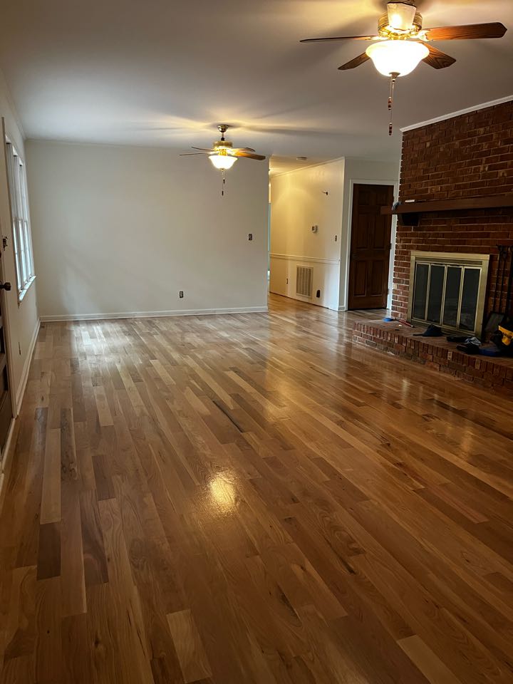 Hardwood Install Sand and Finish Natural near Mount Holly, NC