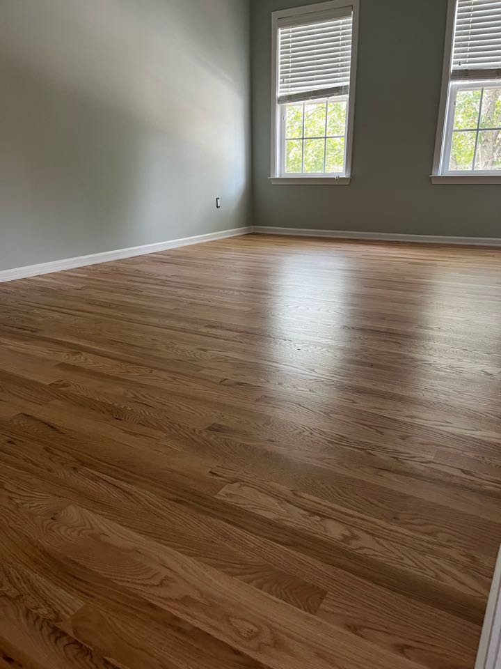 2 bedroom install, Sand and Finish Natural 