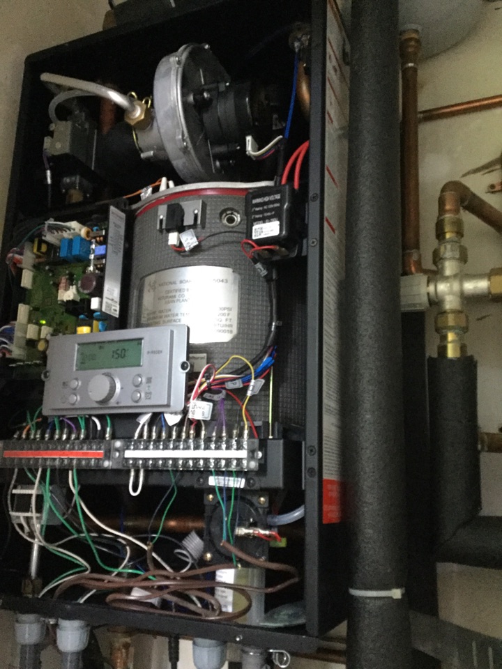 Performed annual maintenance for the heating system.