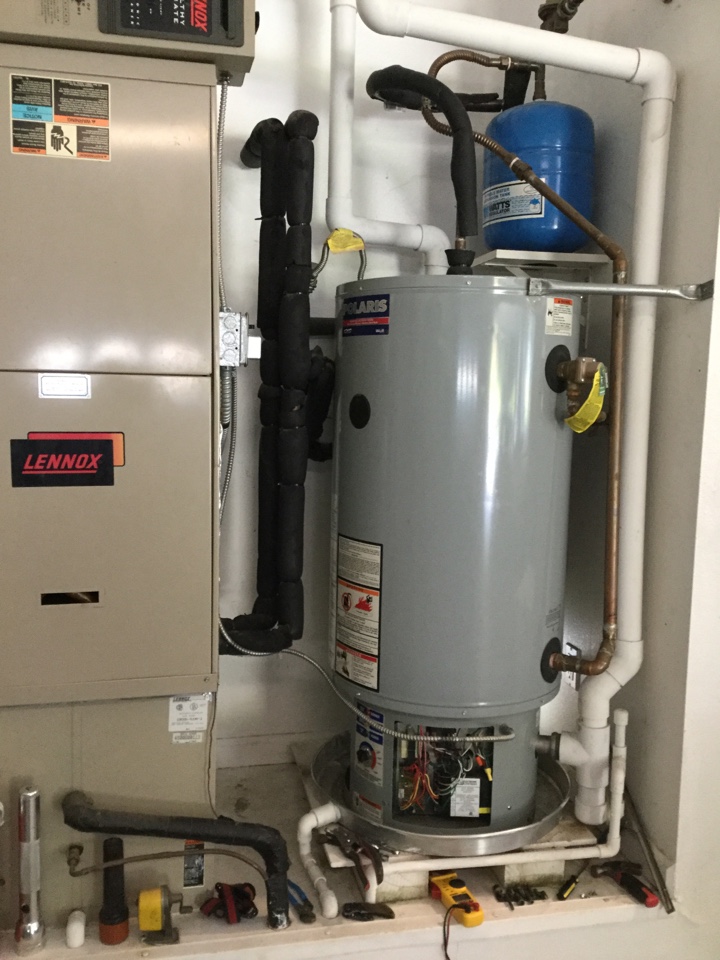 Los Gatos, CA - Diagnostic service for a Polaris water heater. Los Gatos, CA - Diagnostic service for a Polaris water heater.