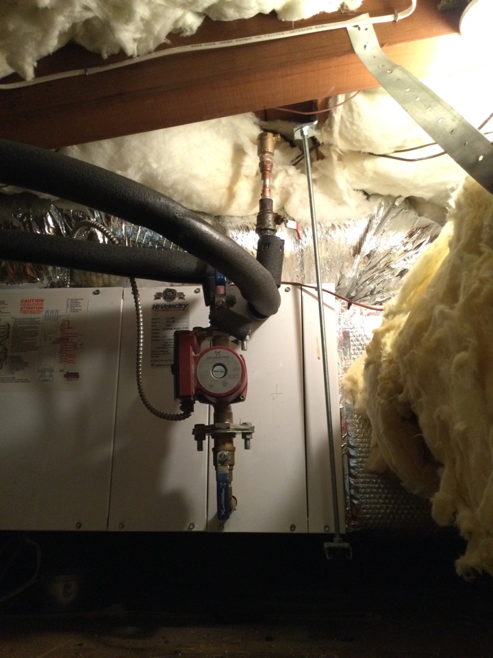 Aptos, CA - Repaired non working heating system and a running toilet. Aptos, CA - Repaired non working heating system and a running toilet.