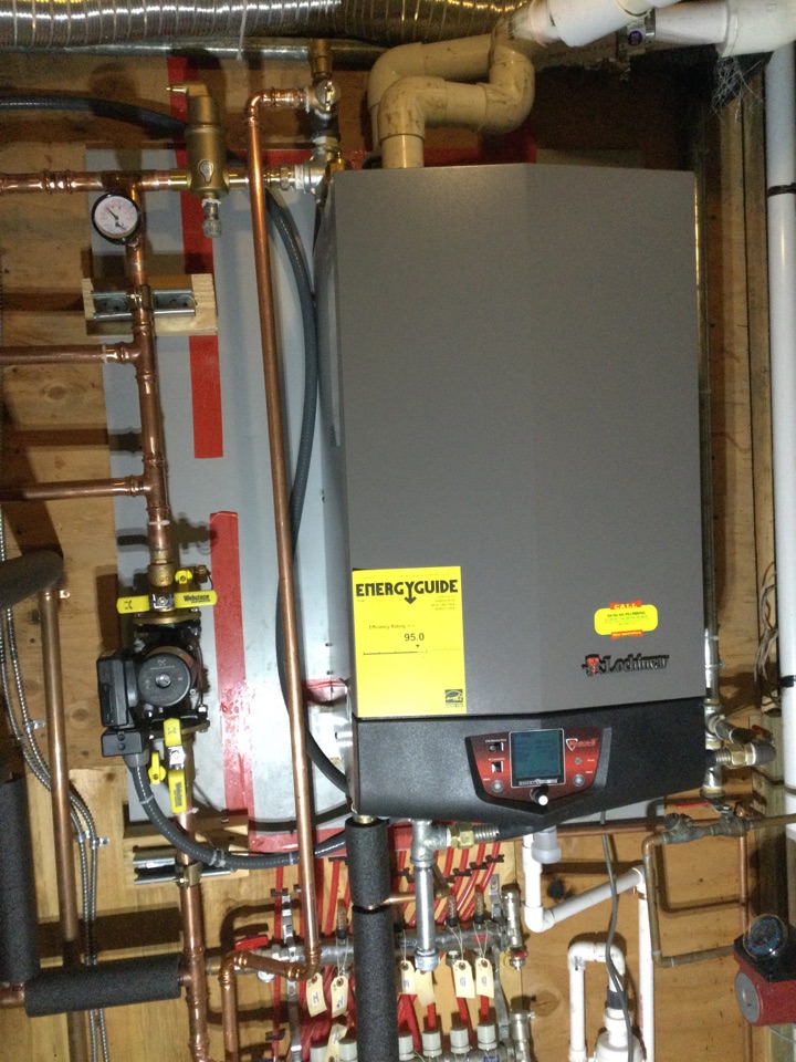 Installed a new boiler 