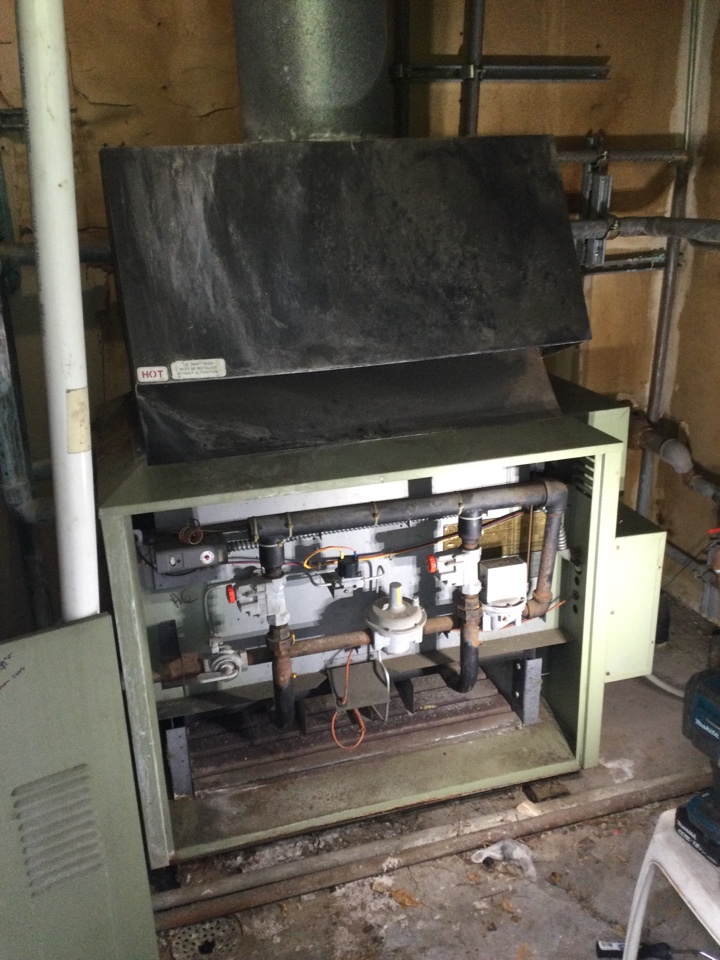 Provided an estimate to repair an old heating system.