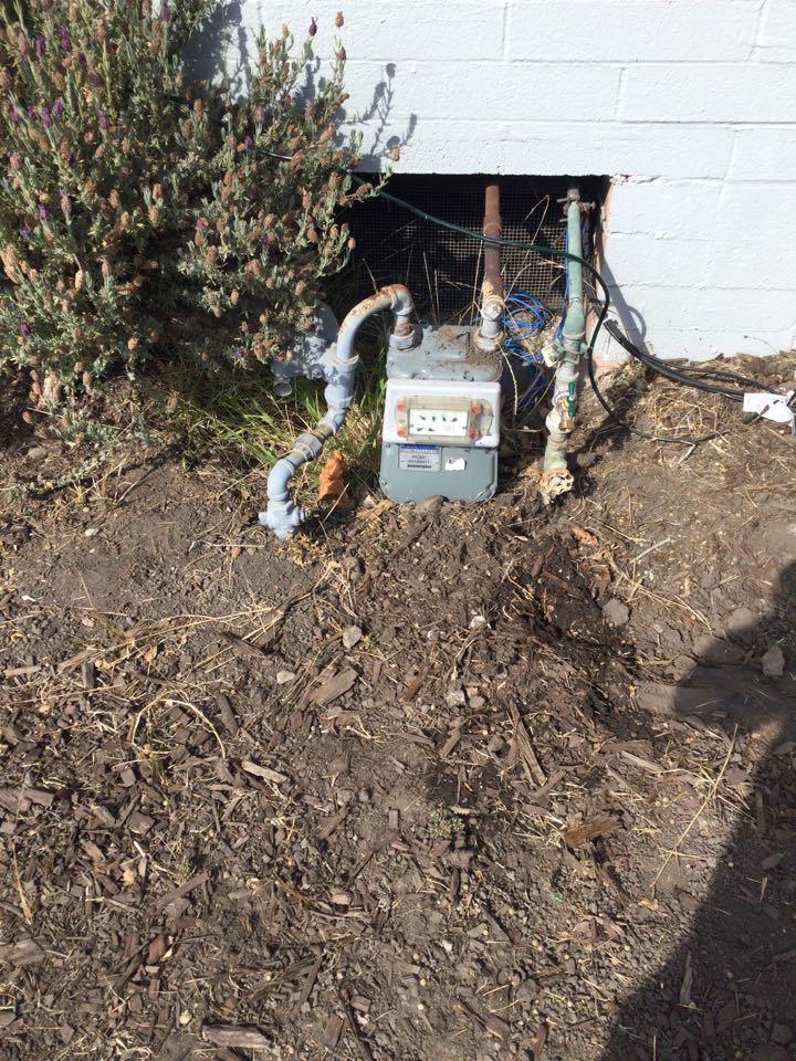 Soquel, CA - Provided estimate to replace the water service line. Soquel, CA - Provided estimate to replace the water service line.