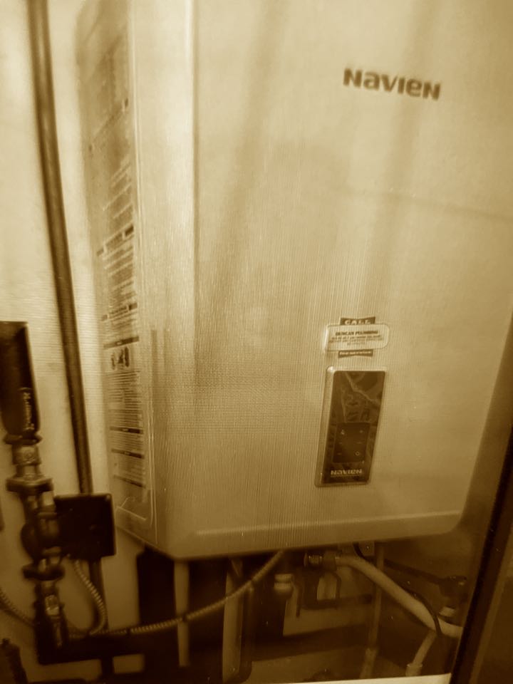 Inspected combination boiler 