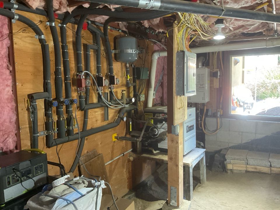 Repaired boiler