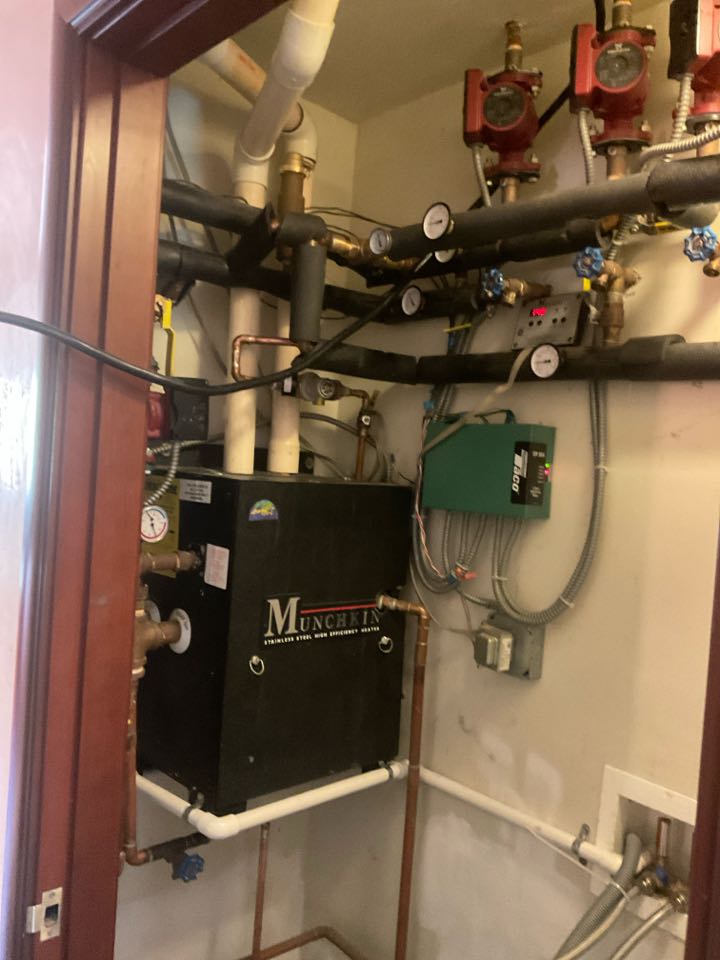 Repaired heating system