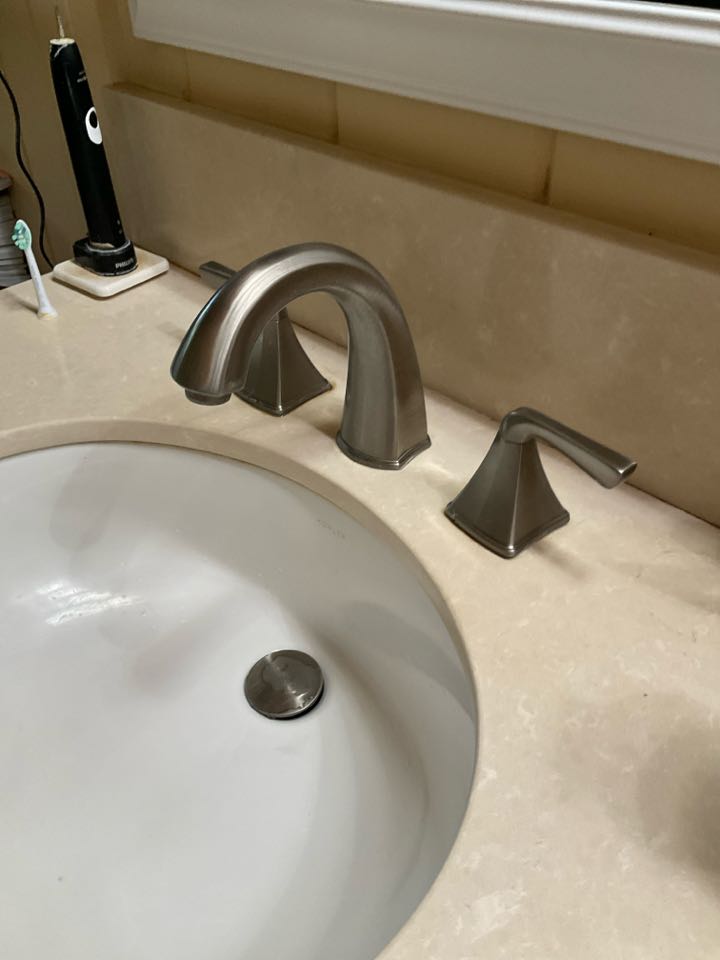 Repaired shower valve
