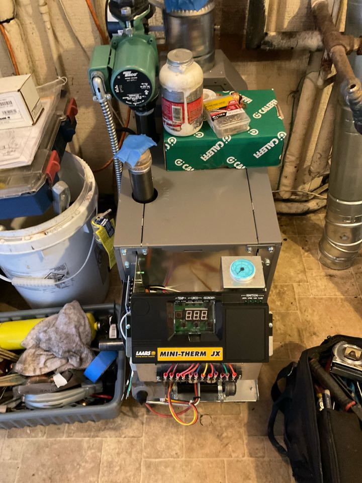 Installed a new boiler