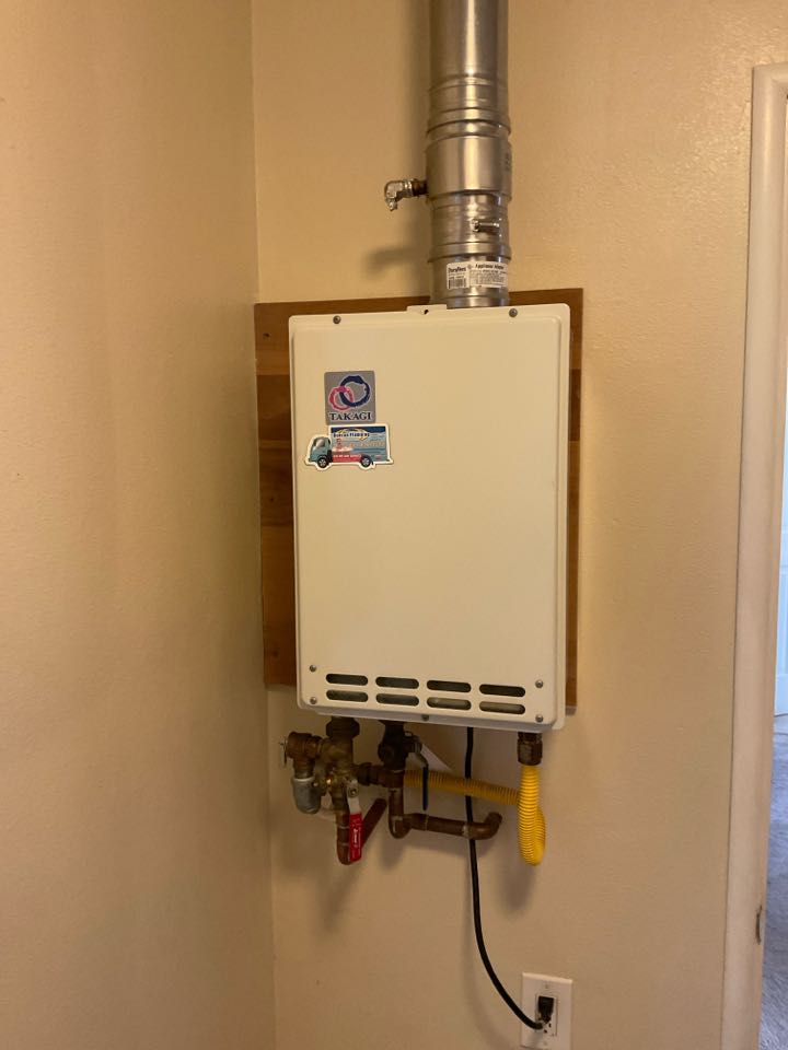 Inspected tankless water heater