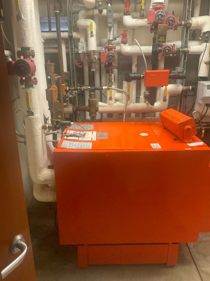 Inspected heating system.