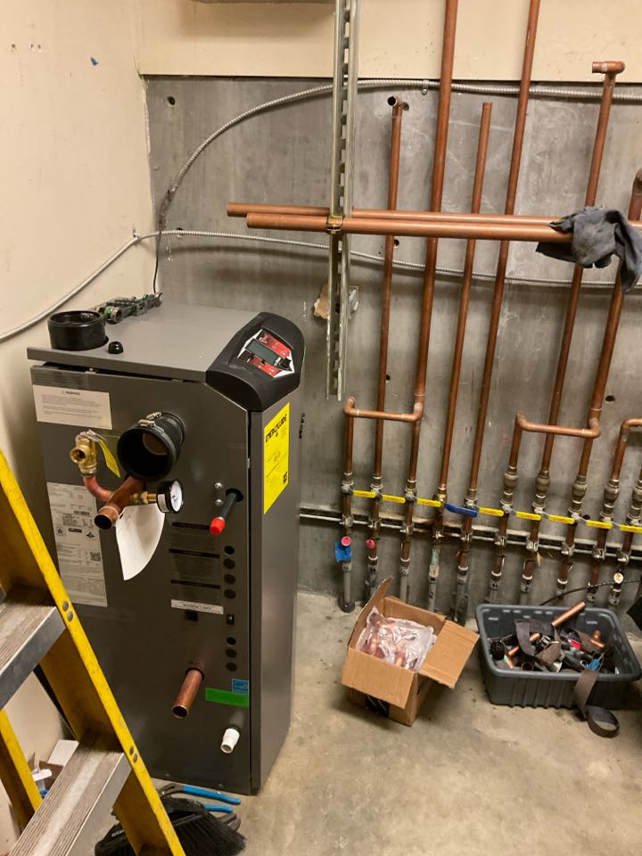 Replaced boiler