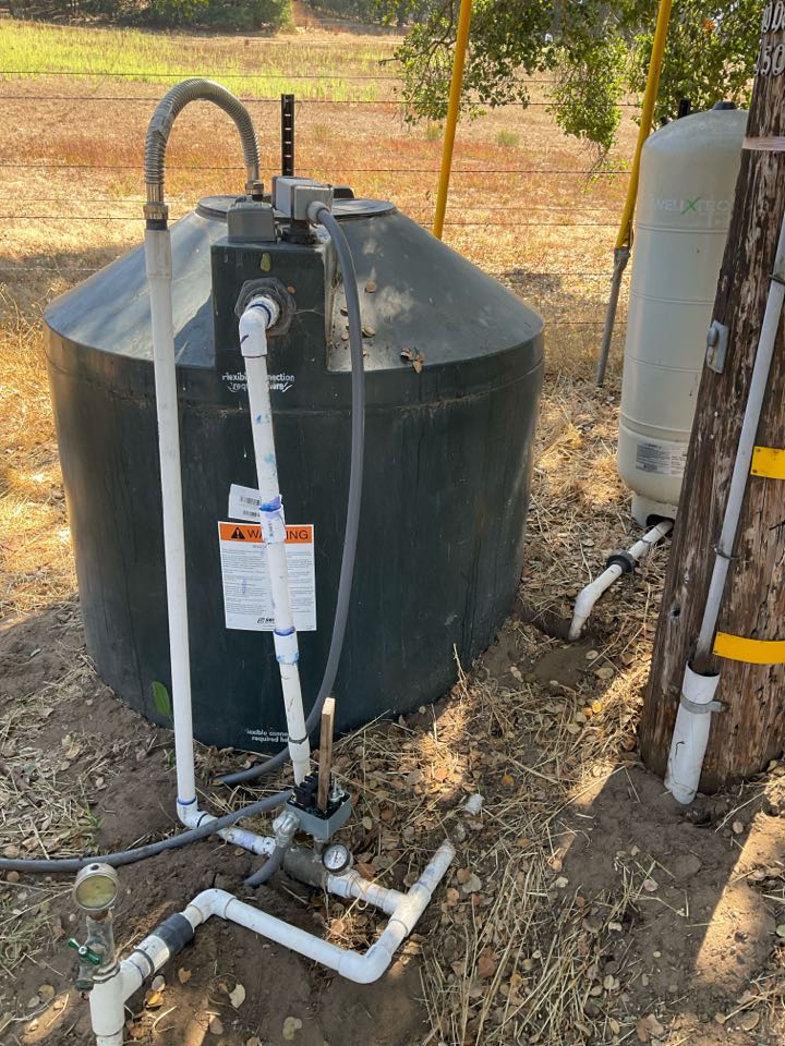 Inspected domestic water distribution system 