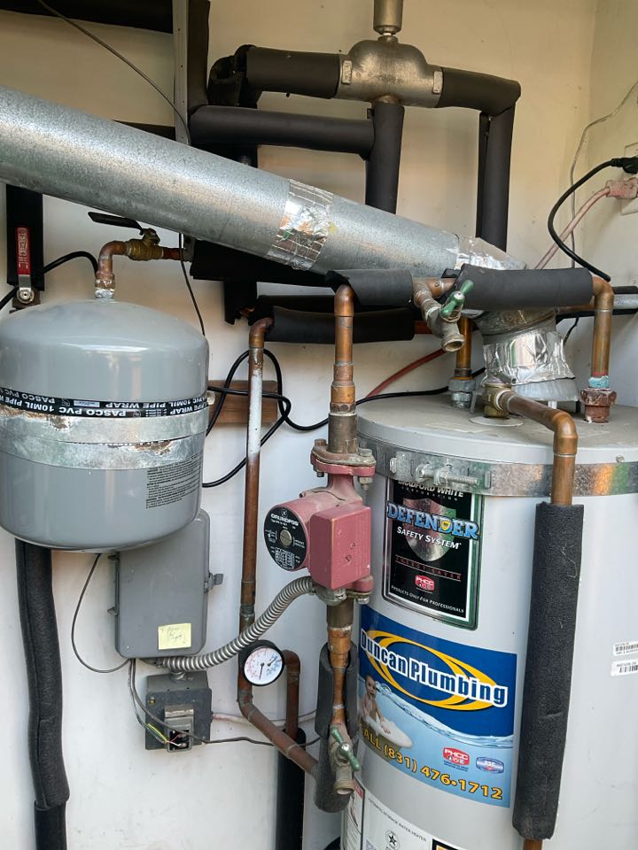 Replaced heating system