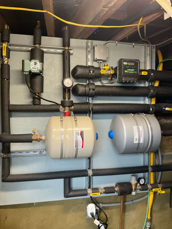 Performed whole house plumbing inspection.