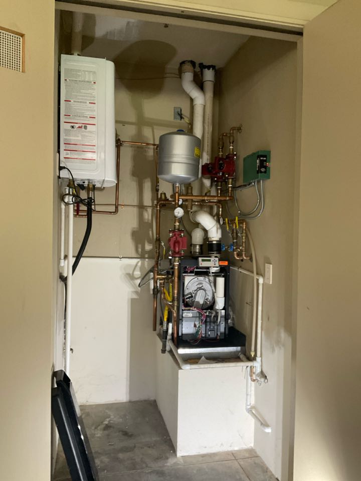 Repaired heating system