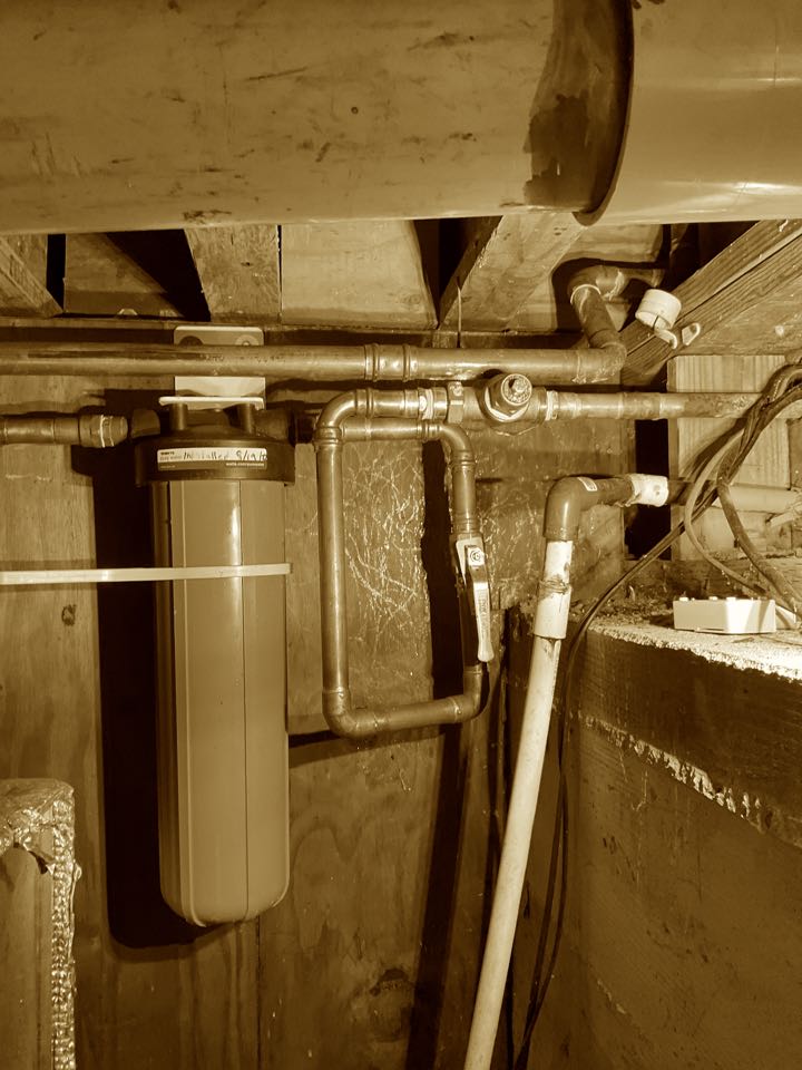 Replaced pressure reducing valve