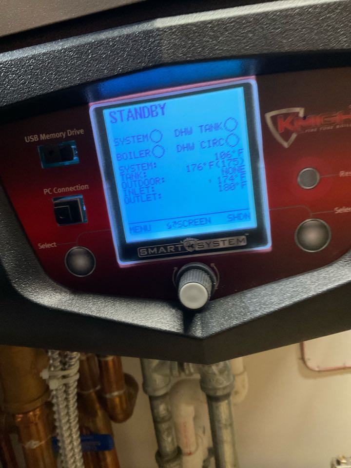 Repaired heating system