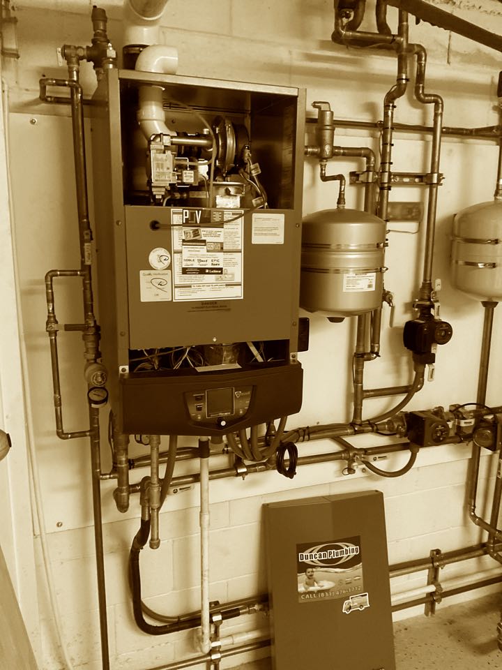 Repaired heating system