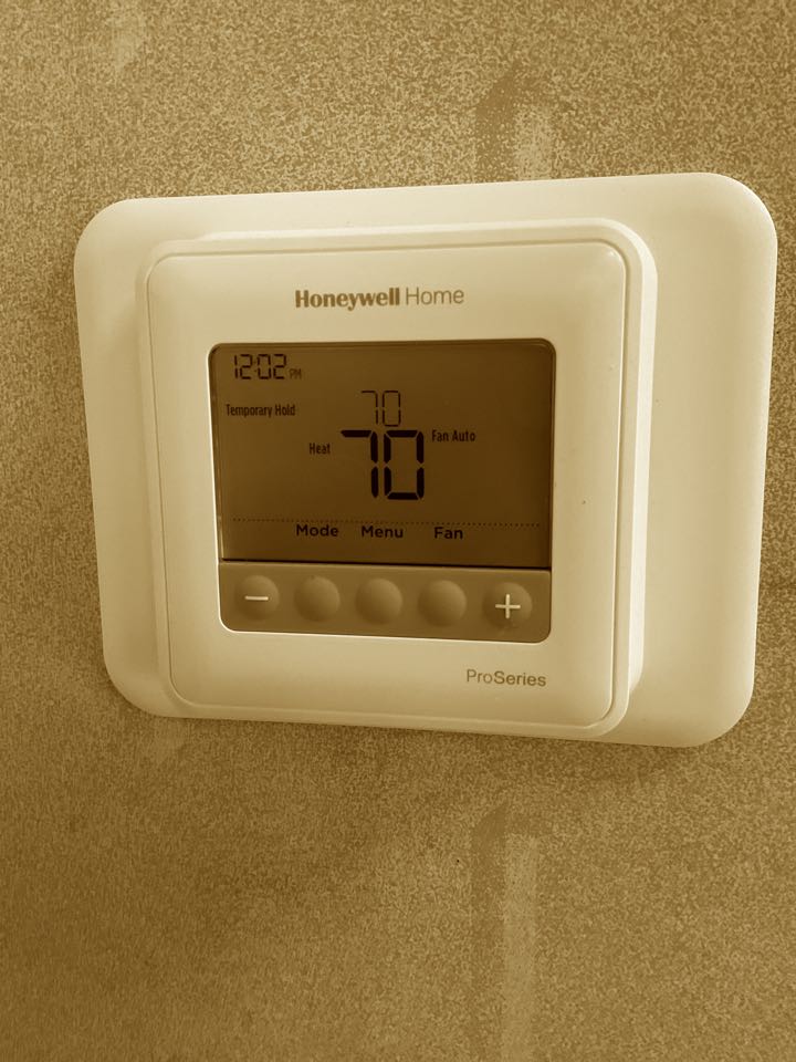 Replaced thermostat
