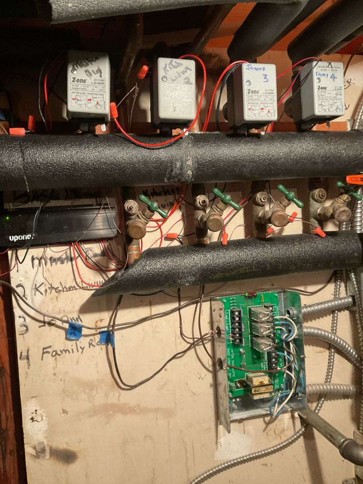 Major diagnostic on heating system found 4 faulty zone valves 