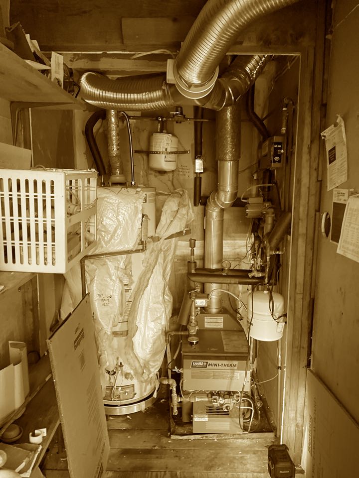 Inspected and repaired heating system