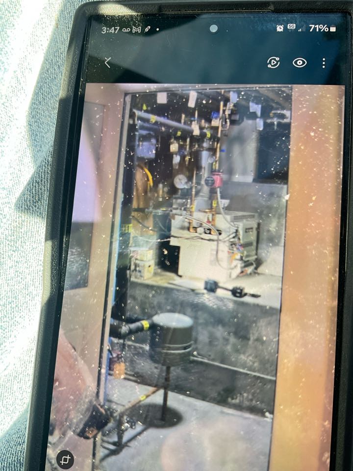 Repaired heating system