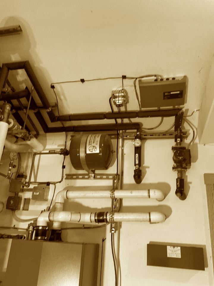 Repaired heating system