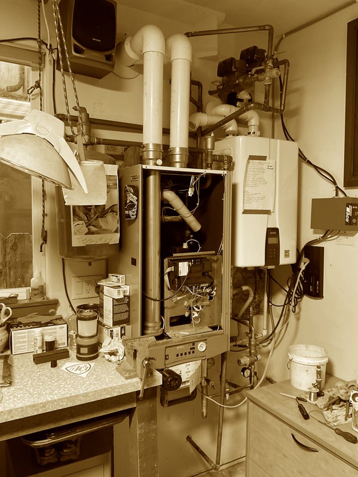 Repaired heating system