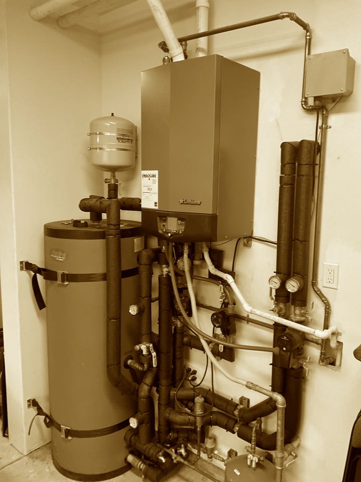 Repaired heating system