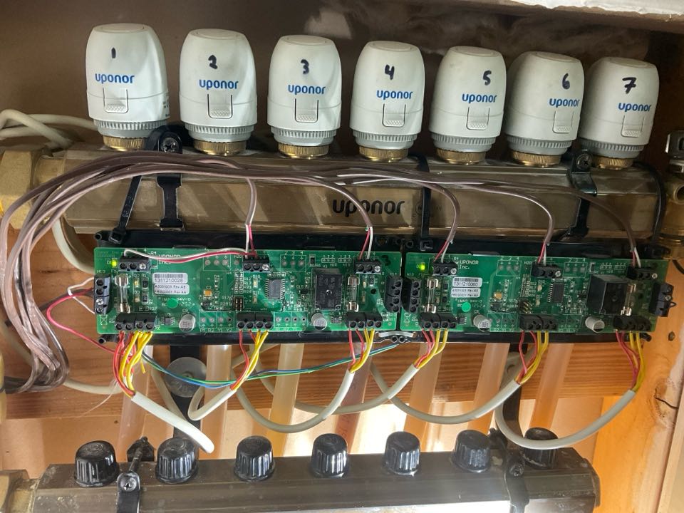 Repaired failing manifold valves