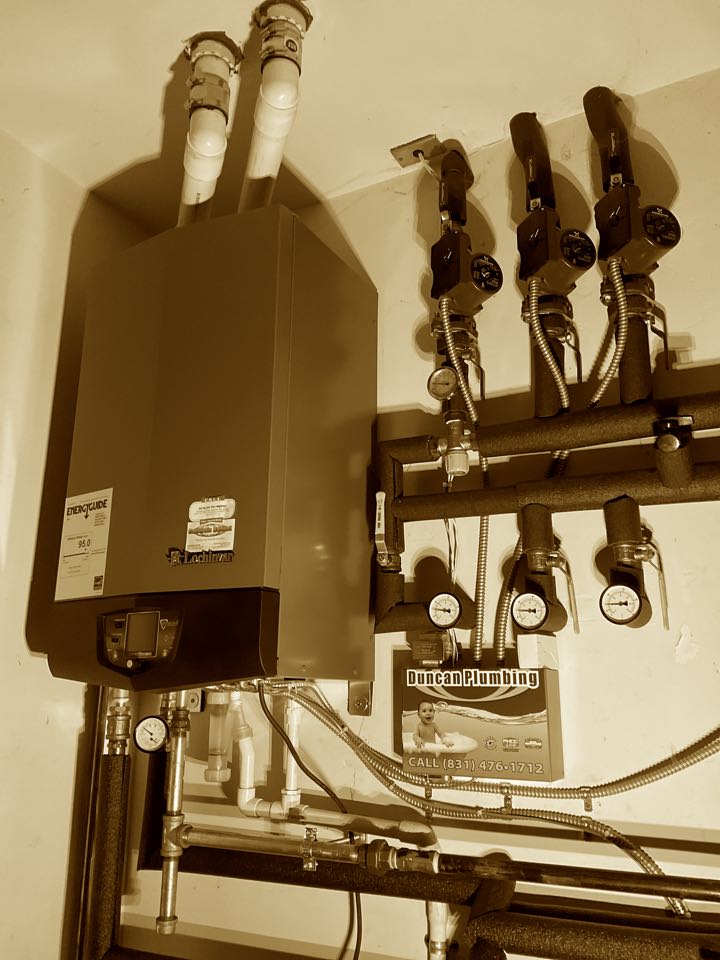 Turned up thermostat 