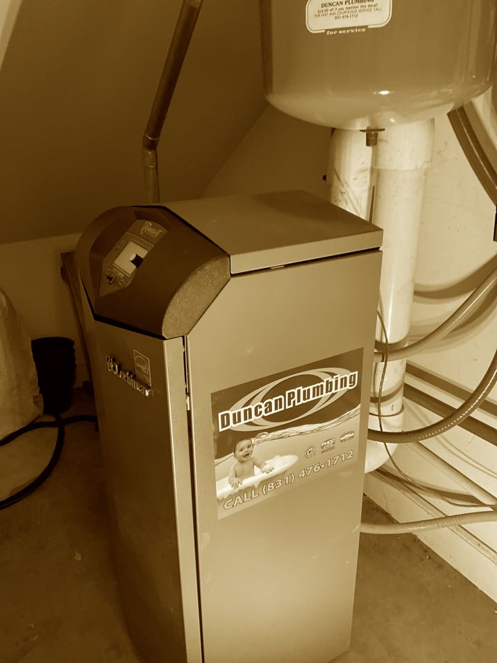 Repaired hydronic heating system