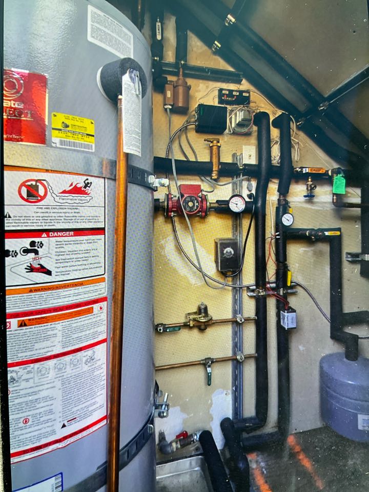 Inspected heating system.