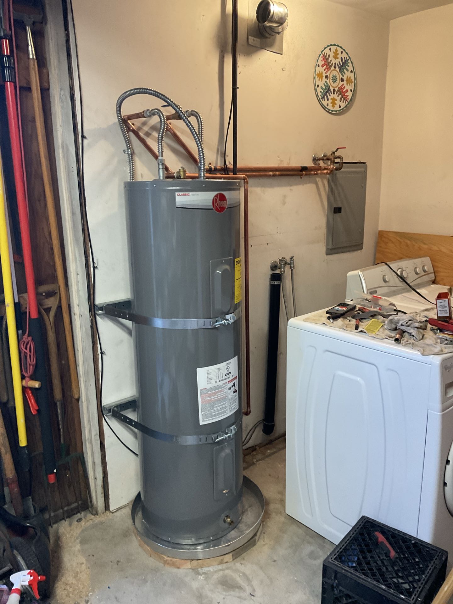 Santa Cruz, CA - Inspected water heater. Santa Cruz, CA - Inspected water heater.