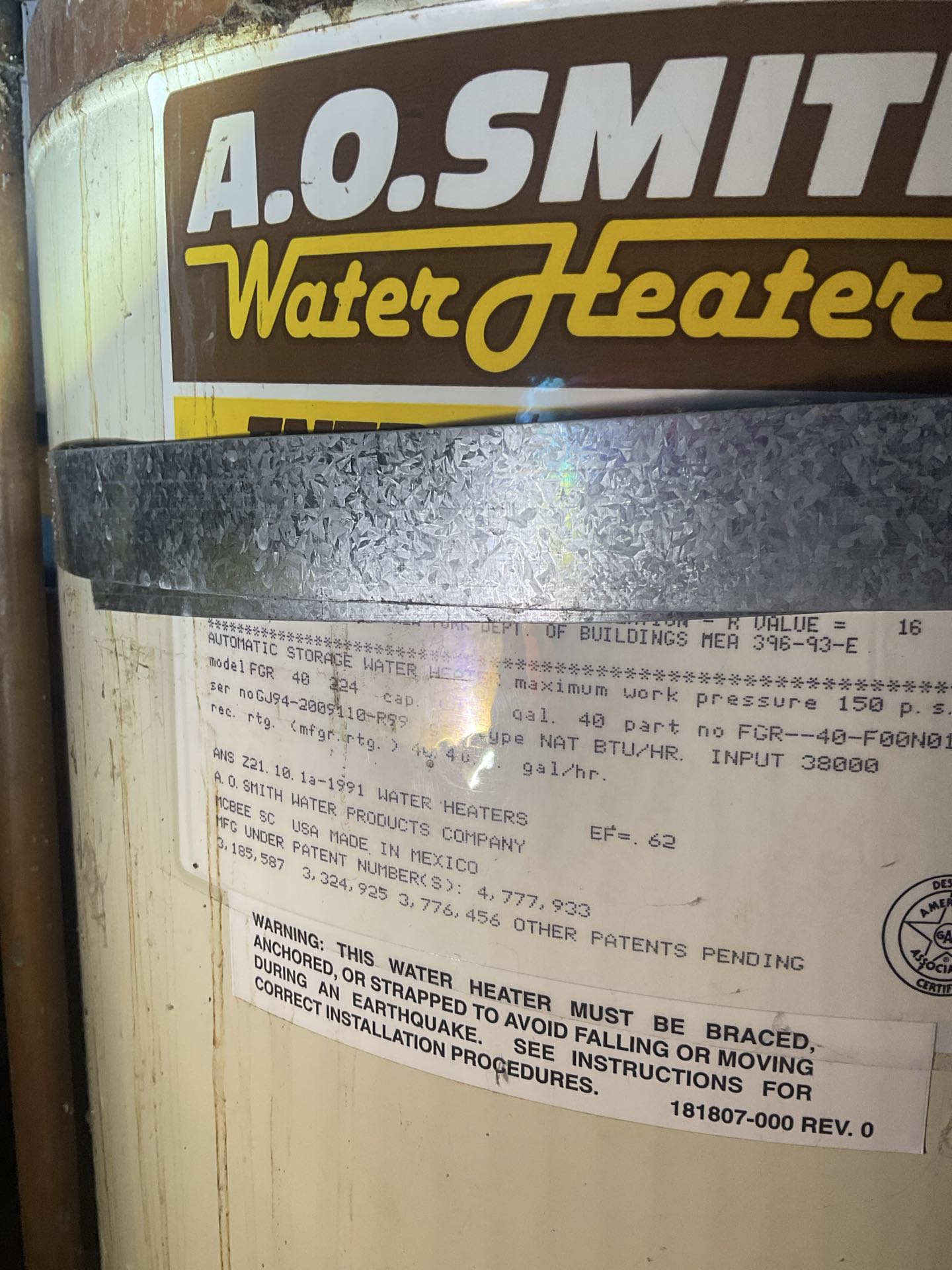 Aptos, CA - Water heater inspection Aptos, CA - Water heater inspection