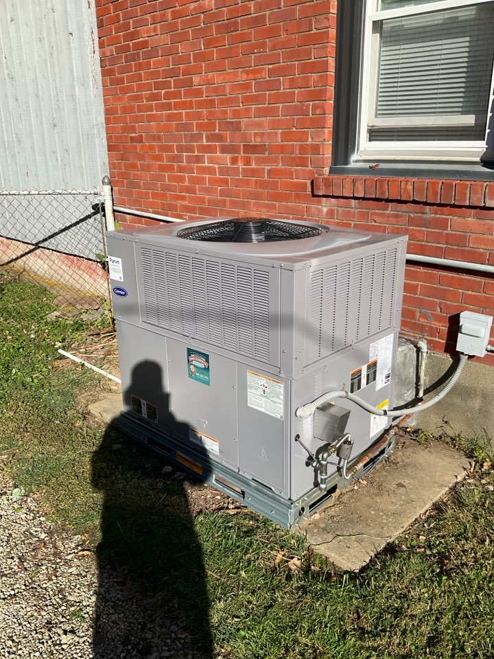 Gas package unit installation Louisville Kentucky 