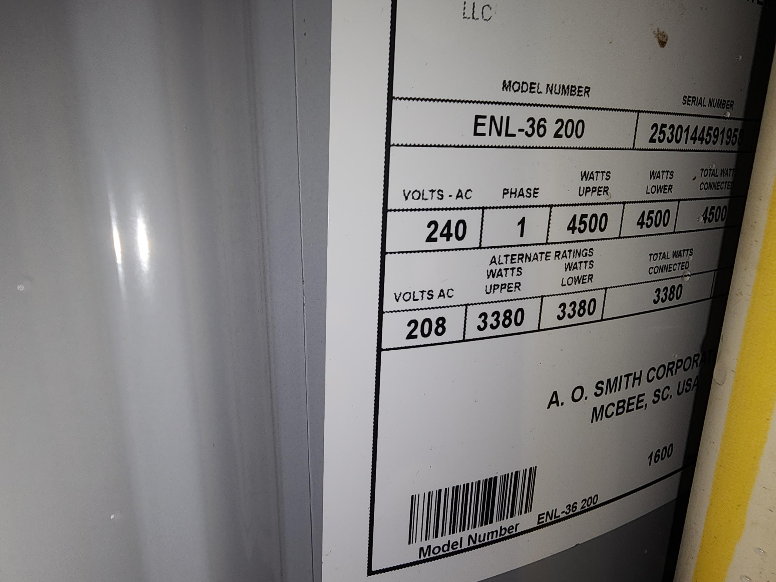 Upon inspection, the 40-gallon low boy water heater was found to be malfunctioning. I began by shutting off the water supply and electricity to ensure safety. The old unit was carefully removed, and I installed a new 40-gallon low boy water heater, ensuring all connections were secure and leak-free. I tested the new unit to confirm proper functionality and restored the water supply. The job was completed efficiently, ensuring the system operates optimally.