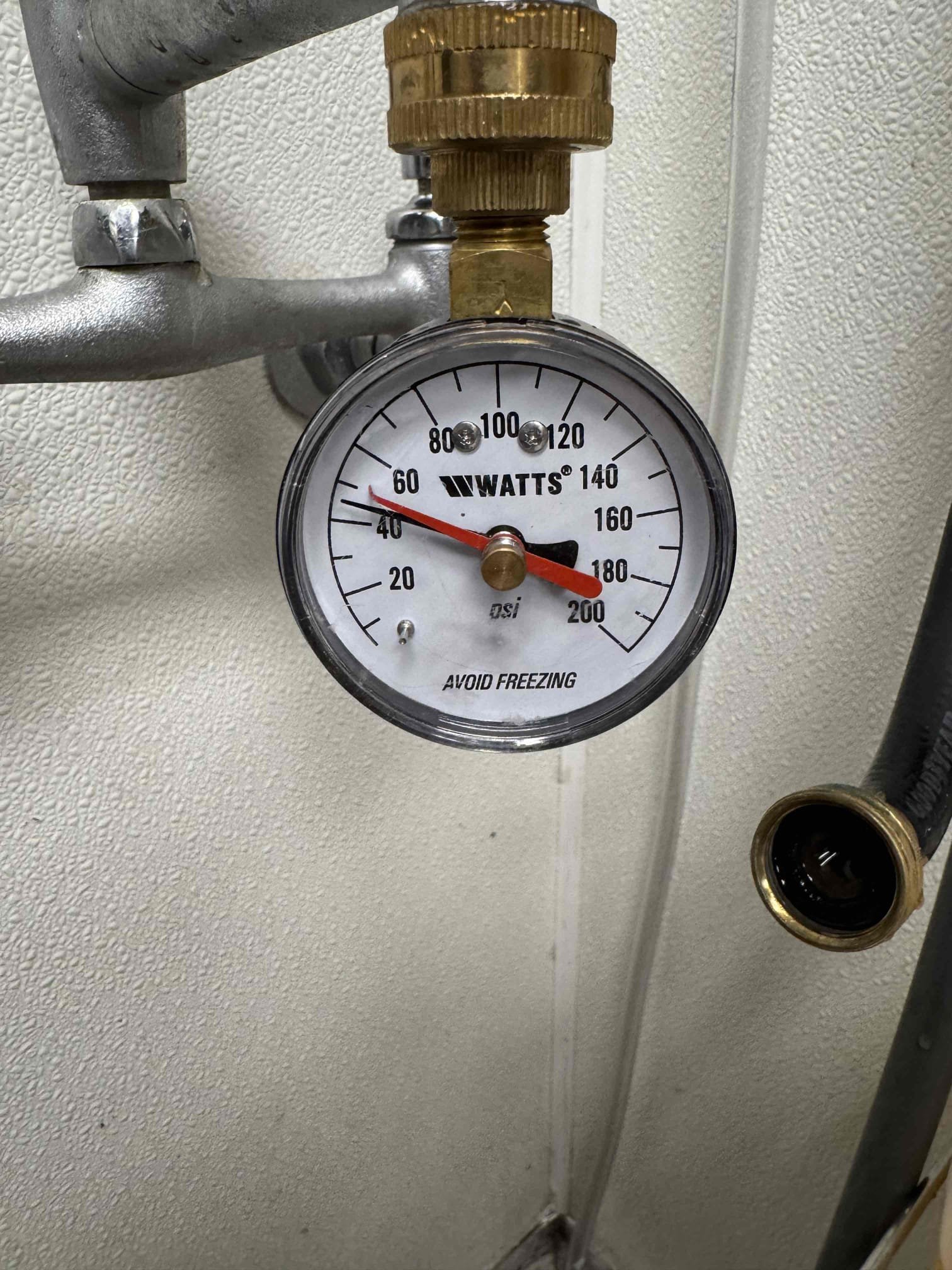 Upon arrival, I assessed the reported low pressure issue with the Marco instant hot and other faucets. After thorough testing, I confirmed that the pressure was adequate at 50psi. I also inspected the bathrooms, finding the flush valves to be efficient at 1.6 gallons per flush. Despite the initial concerns, I found no faults with the Marco. If any issues had been present, I would have replaced it. The work was completed on the right bar sink, and I signed off for Emily.