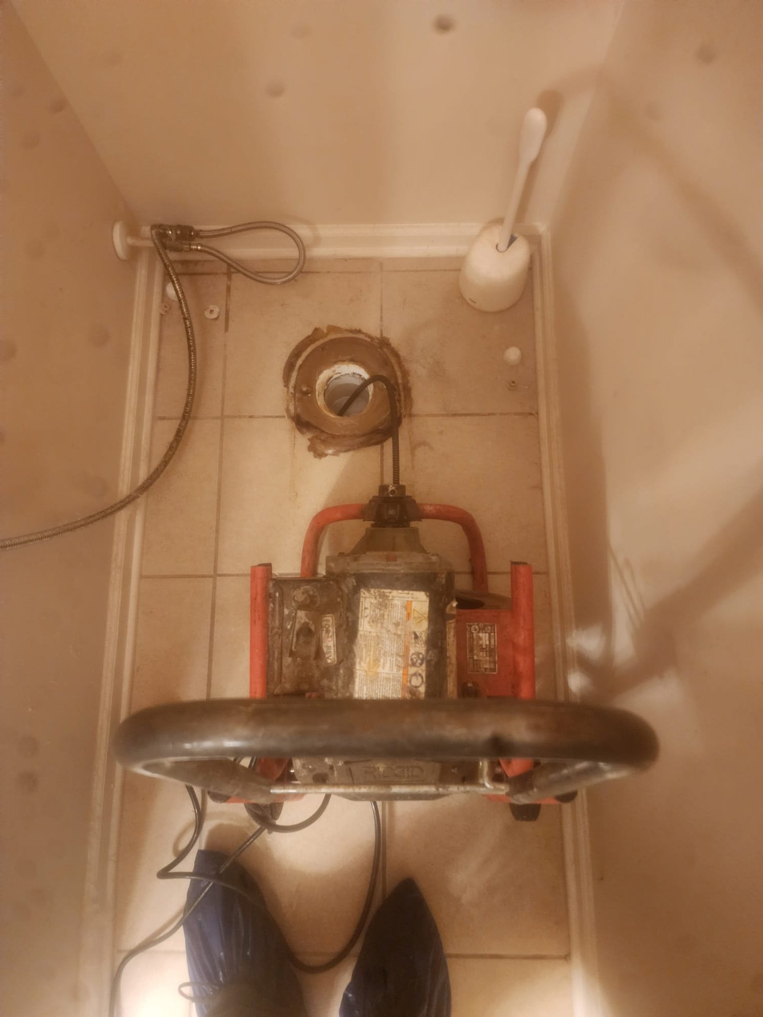 Main sewer clog