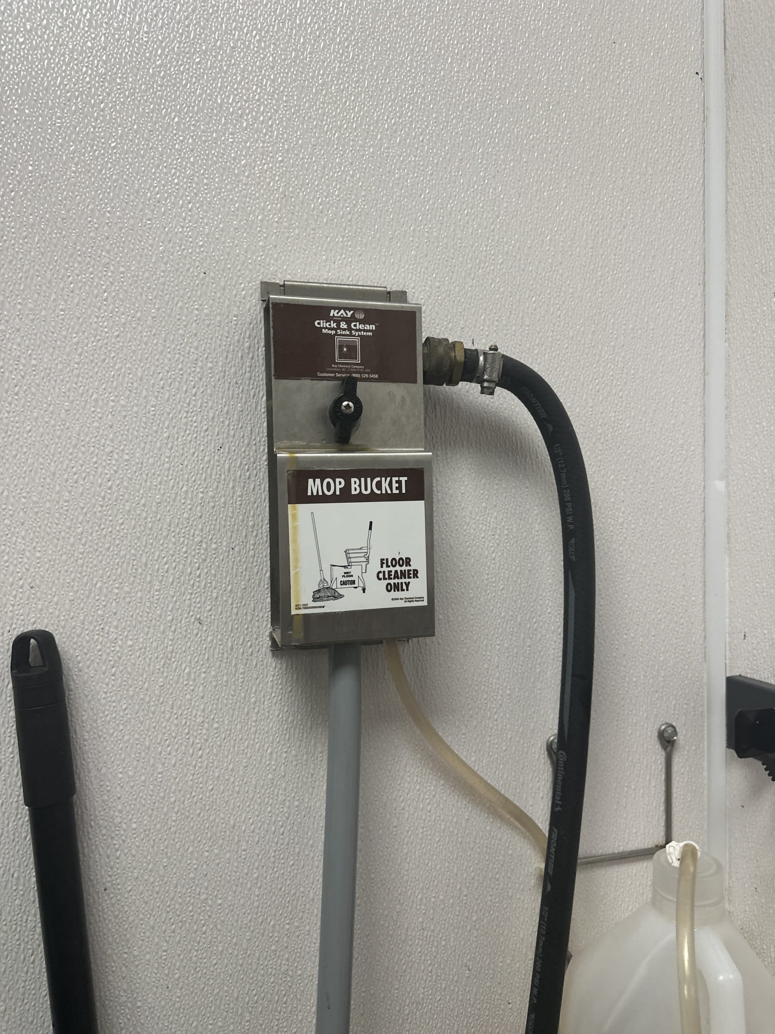 Upon arrival, I met with the manager, Will, to discuss the issues at hand. I inspected the Kay chemical station above the mop sink and found that the on/off valve was broken and leaking. I advised the manager to submit a work order to Kay for the necessary repair. Next, I examined the boh hand sink, which had missing silicone around its sides. I cleaned the area and installed new clear silicone to ensure a proper seal. Additionally, I inspected the toilets in both bathrooms, which were Kohler hi-arc models. The left bathroom toilet's flush mechanism was getting stuck, and the fill hose was too long. I adjusted the fill hose by removing some of its length and reinstalled it. After testing the toilet several times, the flush mechanism functioned correctly without any issues.