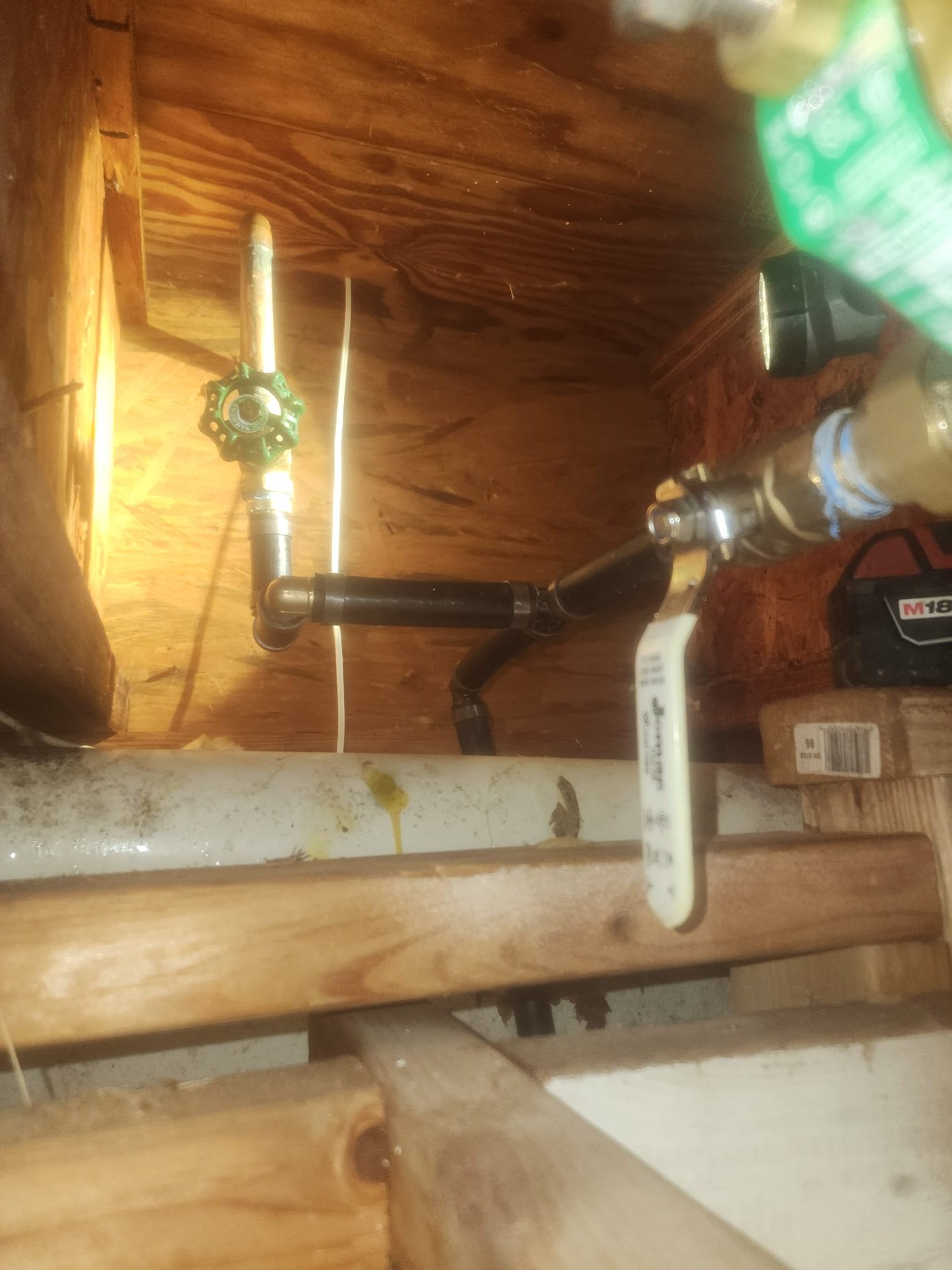 Upon arrival, I identified a significant water service issue originating from a burst pipe within the wall. The compromised pipe was located in a critical area, necessitating immediate attention to prevent further damage. I carefully accessed the affected section, ensuring minimal disruption to the surrounding environment. After isolating the burst pipe, I efficiently removed the damaged section and replaced it with a new one, ensuring a secure and leak-proof connection. I also inspected the adjacent pipes for any signs of wear or potential future issues. Post-repair, I conducted a thorough pressure test to confirm the integrity of the new installation. The job was completed with precision, restoring the water service functionality and preventing any potential water damage.
