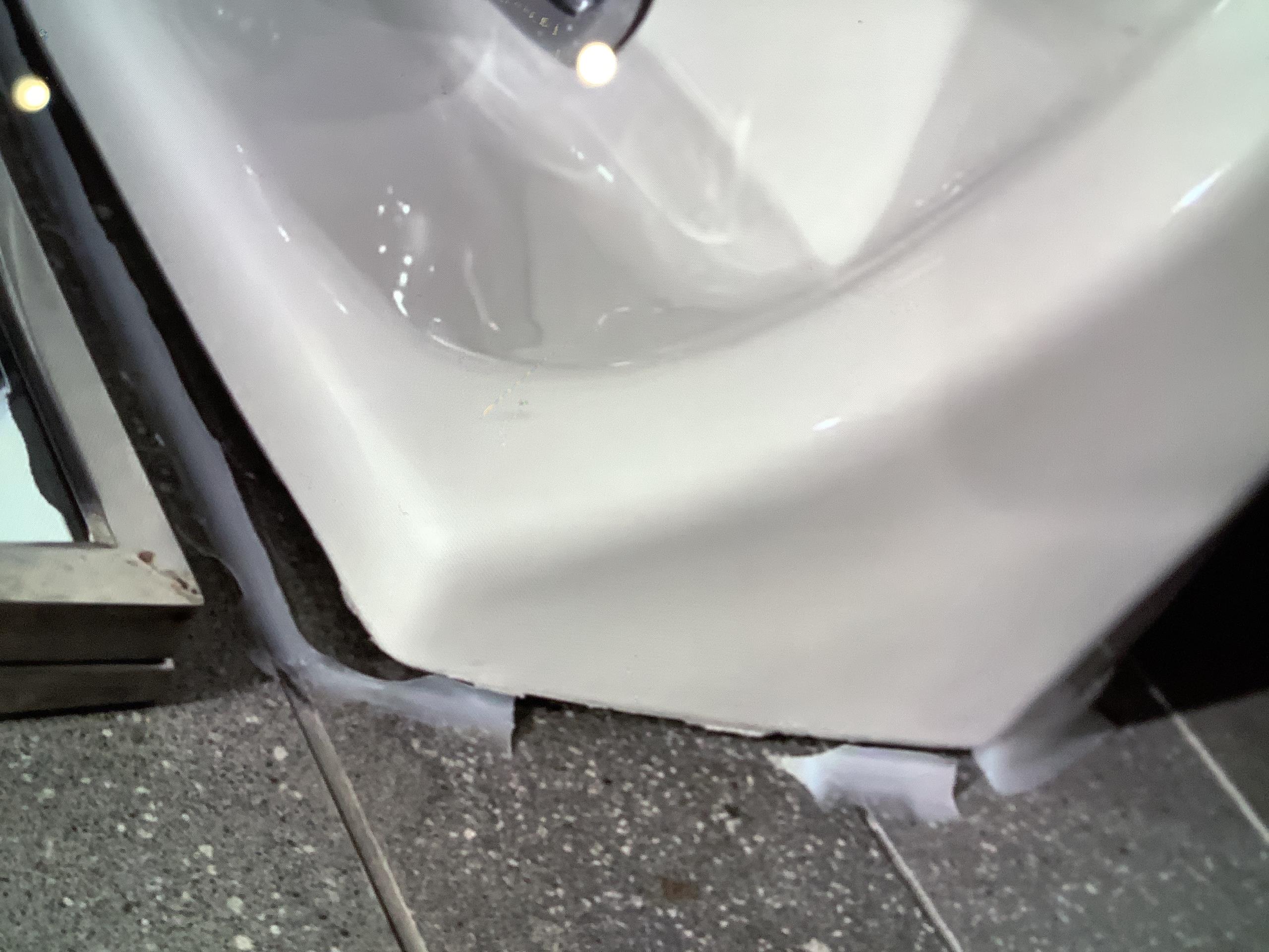 I addressed an issue with a hand sink that was detaching from the wall. First, I carefully removed the sink to inspect the mounting brackets. Upon examination, I found that the original screws were insufficient. I replaced them with stronger concrete screws to ensure a secure fit. After reattaching the sink, I applied a small tube of silicone sealant around the edges to prevent leaks and enhance stability. This meticulous process ensured the sink was firmly mounted and ready for use. Both bathrooms are now fully operational.