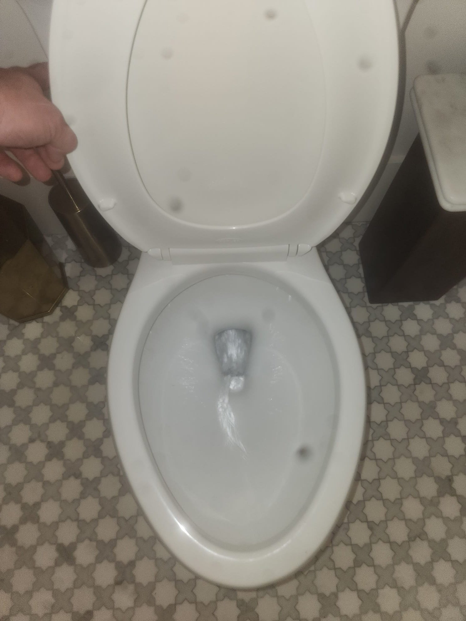 Main sewer clog