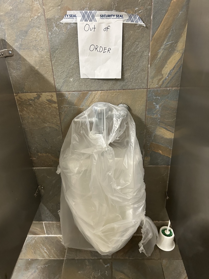 Upon arrival, I assessed the urinal and discovered that it was not flushing at all. After a thorough inspection, I identified that the diaphragm was broken, preventing proper flushing. I then proceeded to replace the broken diaphragm with a new Sloan 1.0 Gpf Diaphragm. This involved carefully disassembling the urinal to access the diaphragm and ensuring the new part was correctly installed. Following the replacement, I tested the urinal multiple times to confirm that it was functioning correctly. The urinal is now flushing as intended, and I ensured everything was clean and in order before concluding the job.