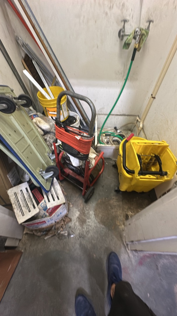 Upon arrival, the men’s bathroom toilets were clogged. Using a small machine from the mop sink, I identified the clog at approximately 30 feet. After clearing the line by flushing the toilets and running the mop sink for a few minutes, I inserted a camera to locate a faulty sanitary T fitting at 15 feet. This fitting was positioned incorrectly, causing water to shoot into the main line without direction. Another problematic fitting was found at 30 feet, where waste accumulation was evident. I marked the locations of these fittings on the floor in the bathroom and in the office. The landlord’s plumber also arrived to assist.