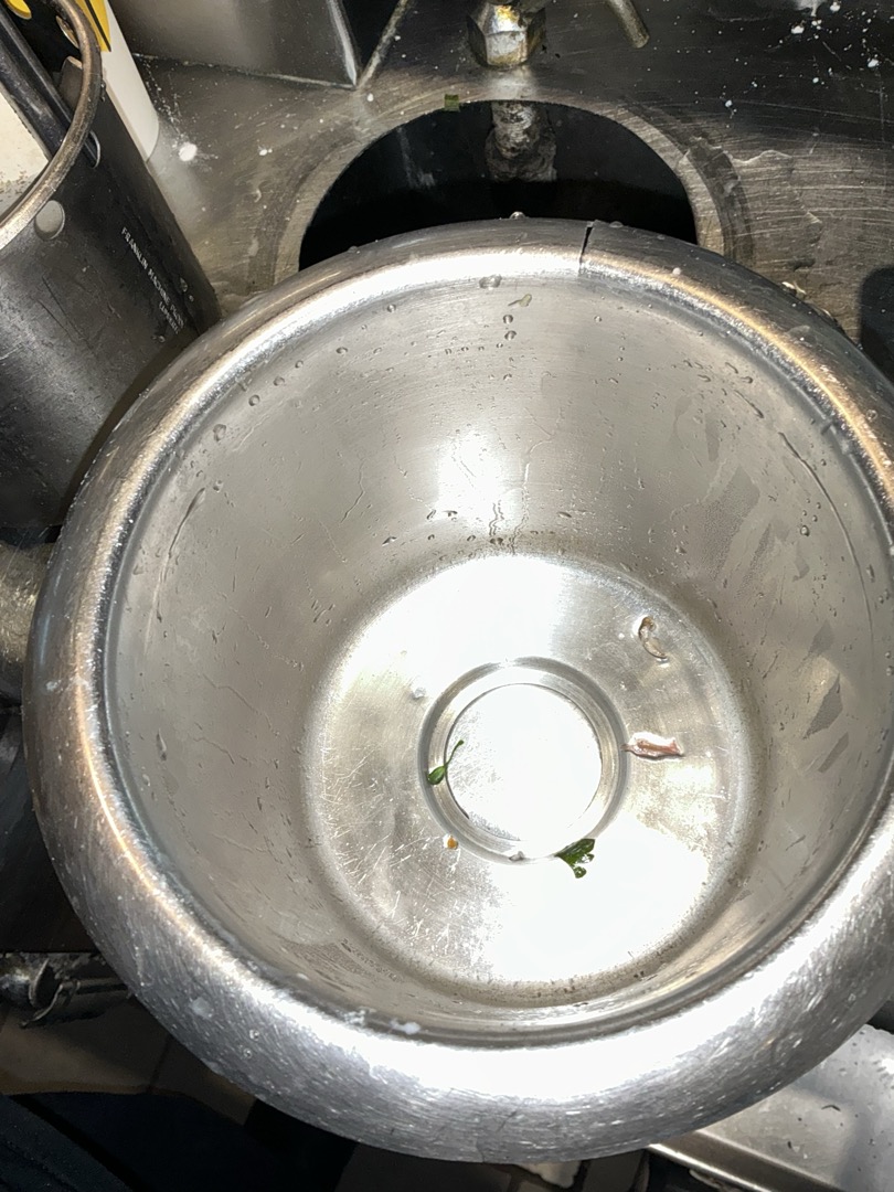 30 and finishing at 5:50. Parts used included one small bar sink strainer and one 1 1/2 fernco.