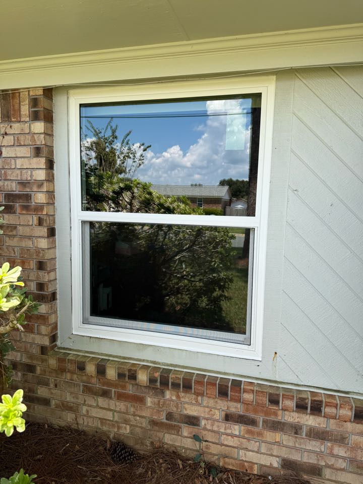 Installed 6 vinyl impact windows