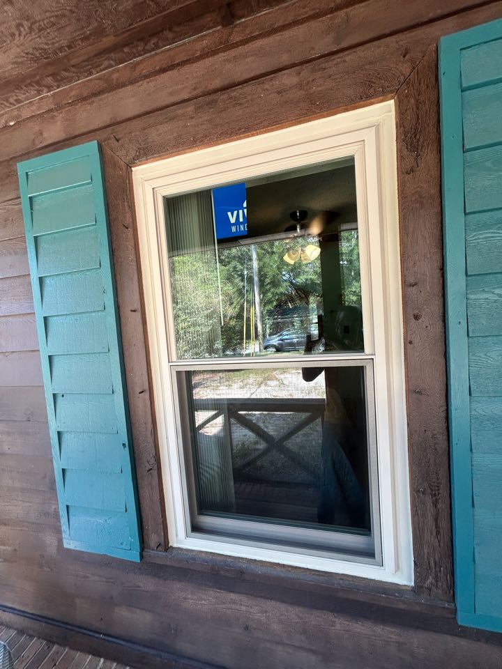 Installed 10 Impact Vinyl Windows 